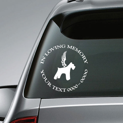 Dog with Wings Custom In Loving Memory® Decal