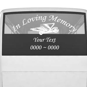 Mechanic Tool Custom In Loving Memory Decal